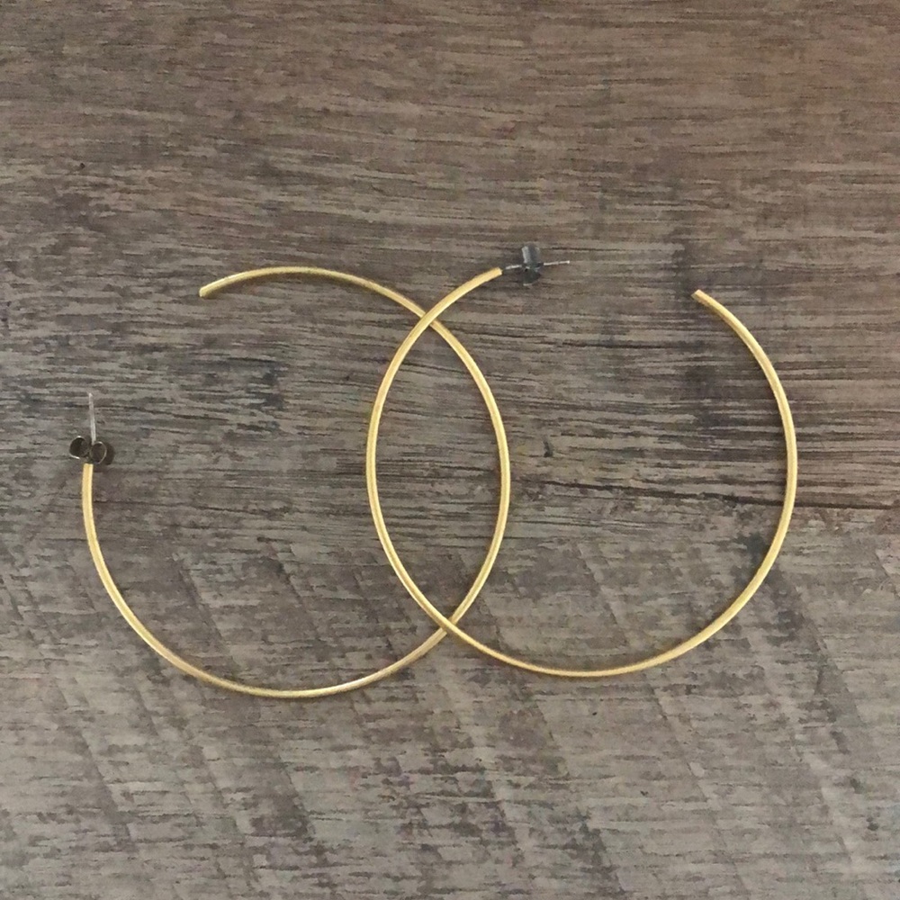 Madewell Gold Hoops